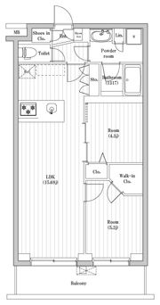 SPコート保塚町の間取り画像