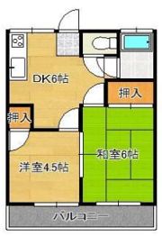 中村ビル(片野新町)の間取り画像