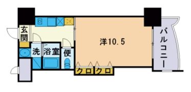 ロイヤル博多駅前の間取り画像