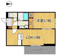 D-ROOM本城東 A棟の間取り画像