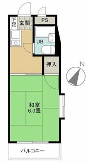 ベルサイユ目黒の間取り画像