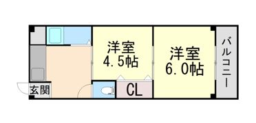 サンハウス図南の間取り画像