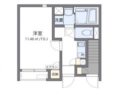 クレイノバーサトルⅢ 牛田南の間取り画像