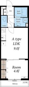 リブリ・ルアージュ学園東の間取り画像