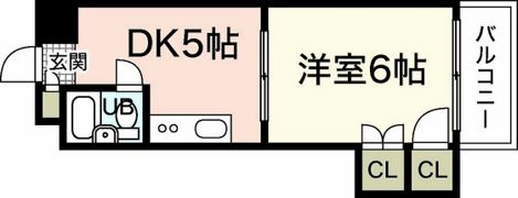 中田ビル三篠の間取り画像