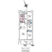 スプランディッドXI(イレブン)の間取り画像