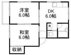 オークハウスA棟の間取り画像