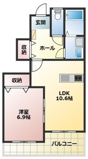 CENTURY椿Dの間取り画像