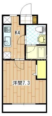 ドミール江西の間取り画像