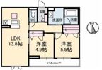 ベレオ三条の間取り画像