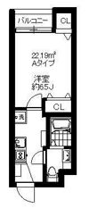 フォセット西川口の間取り画像