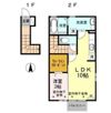 リッシュモア A棟の間取り画像