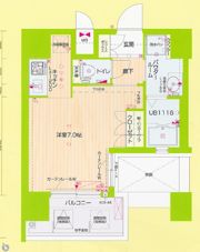 エイペックス南堀江の間取り画像