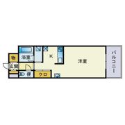 K40地行の間取り画像