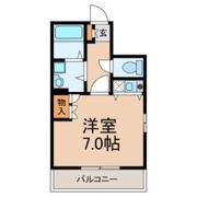 フェルドルフ市川の間取り画像