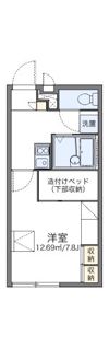 レオパレスみやびの間取り画像