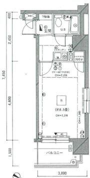 ナイスアーバン横濱駅東館の間取り画像