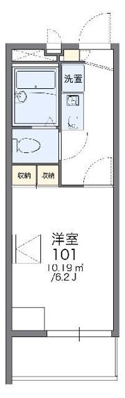 レオパレスシャルマンの間取り画像