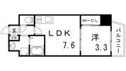 セレニテ神戸元町の間取り画像