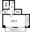 チサンマンション第5江坂の間取り画像