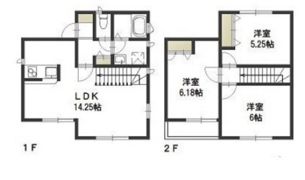 芽ばえの間取り画像