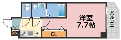 S-RESIDENCE堺筋本町Unoの間取り画像