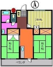 海出ビルの間取り画像