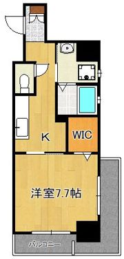 FLATS別院の間取り画像