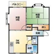 フローラルハイツの間取り画像