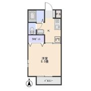 サニーハイツ中島Aの間取り画像