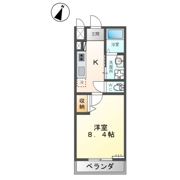メイプルコート桜丘の間取り画像