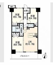 クリオ吉野町三番館の間取り画像