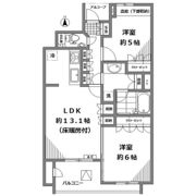 ネバーランド荻窪アヴァンセ502号室の間取り画像
