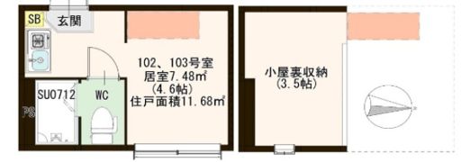 Jewel Court北千住（ジュエルコートキタセンジュ）の間取り画像