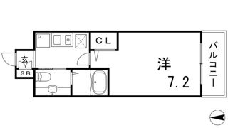 アロハ三宮の間取り画像