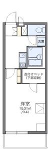 レオパレス紫峰ヶ丘Ⅰの間取り画像