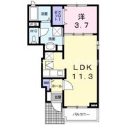 ブランドールの間取り画像