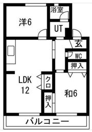 パークハイツの間取り画像