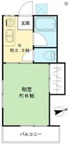 ハイツ城山A棟の間取り画像