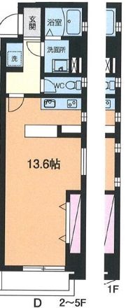 ネルメッツォ国分寺の間取り画像