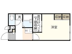 レオパレスシェルムーンⅡの間取り画像