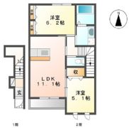 クレアンジュの間取り画像