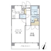 コスモリード西馬込レジデンスの間取り画像