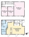 貸家 西浦賀5丁目の間取り画像