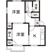 ルミネユー B館の間取り画像