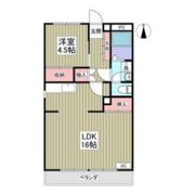 パークサイド篠崎の間取り画像