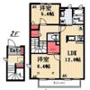 我楽B棟の間取り画像
