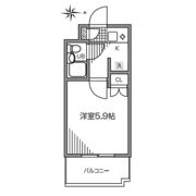 ジョイフル多摩川の間取り画像