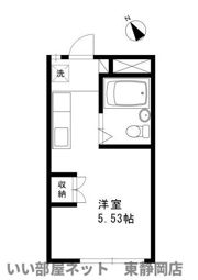 コーポ桜の間取り画像