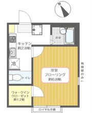 プラティークの間取り画像